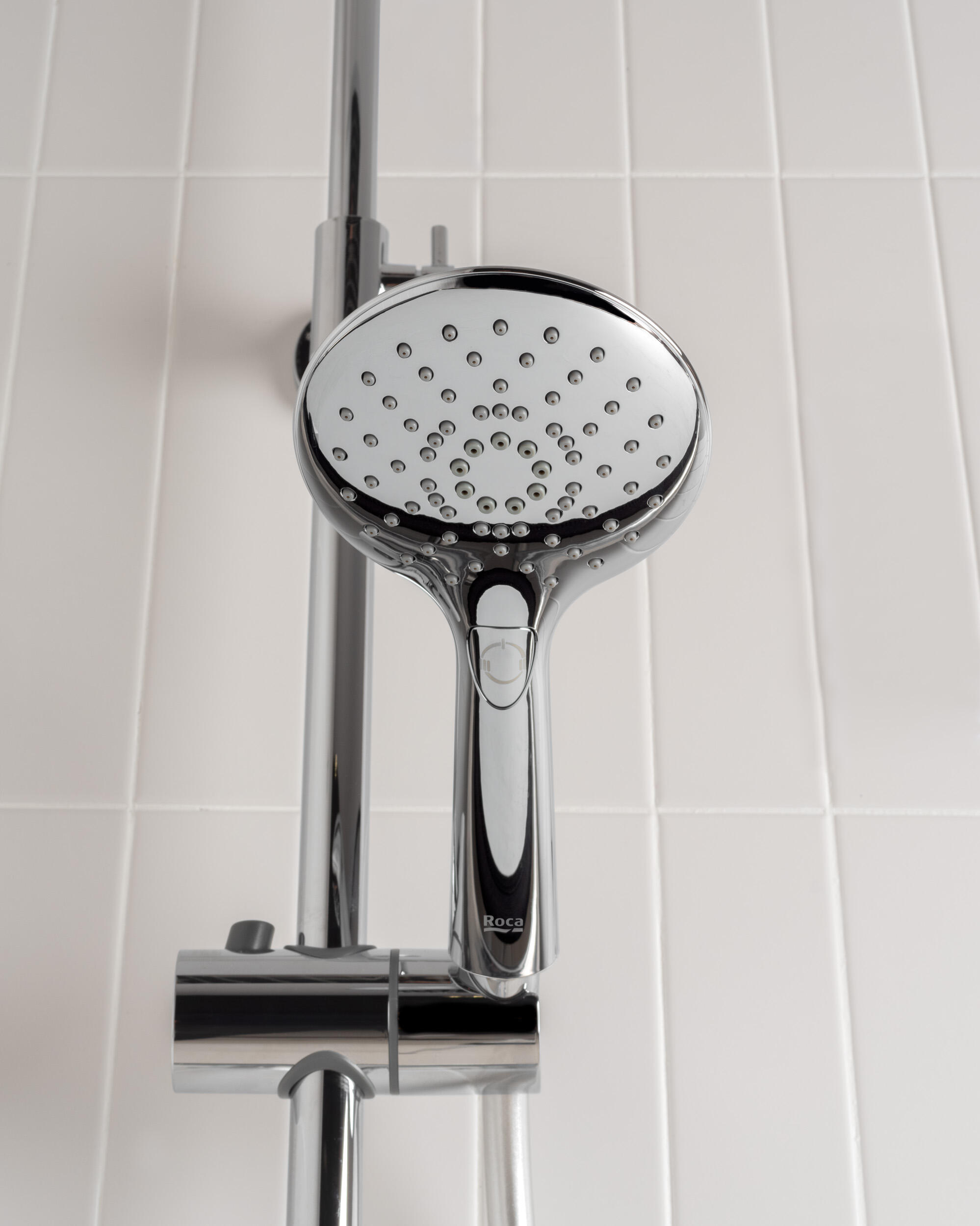 Conjunto de duche termostático cromado Roca Mitos-T Plus - 8