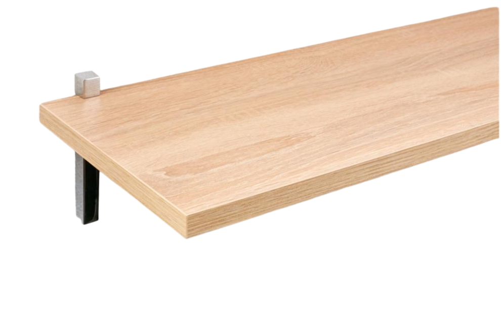 Etagère murale Chany décor chêne sonoma, L.60 x P.25 cm, Ep.18 mm - 3