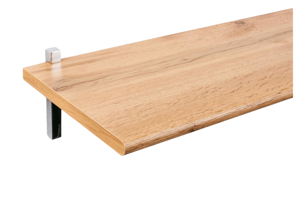 Etagère murale Jocker décor chêne wotan, L.60 x P.18 cm, Ep.18 mm - 2