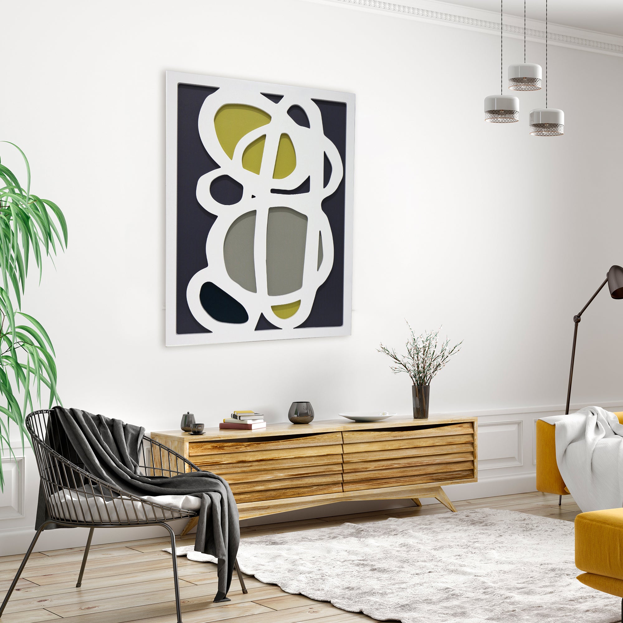 Cuadro decorativo 3d nudo picasso 60 cm x 80 cm