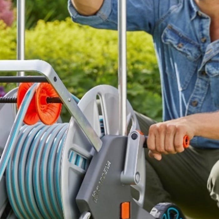 Dévidoir sur roues gardena CleverRoll 