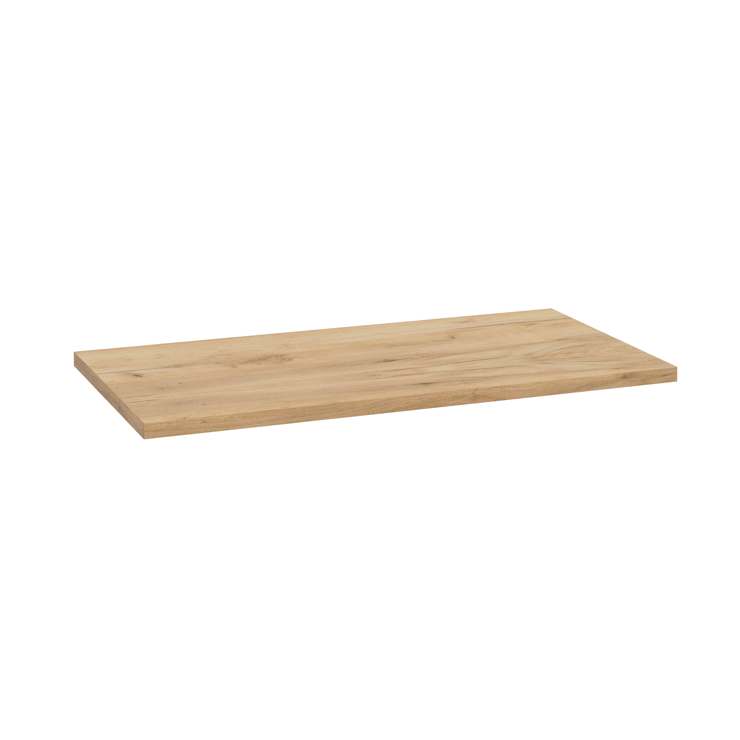 Blat łazienkowy uniwersalny Stilla 90x46x2.5 dąb złoty Defra