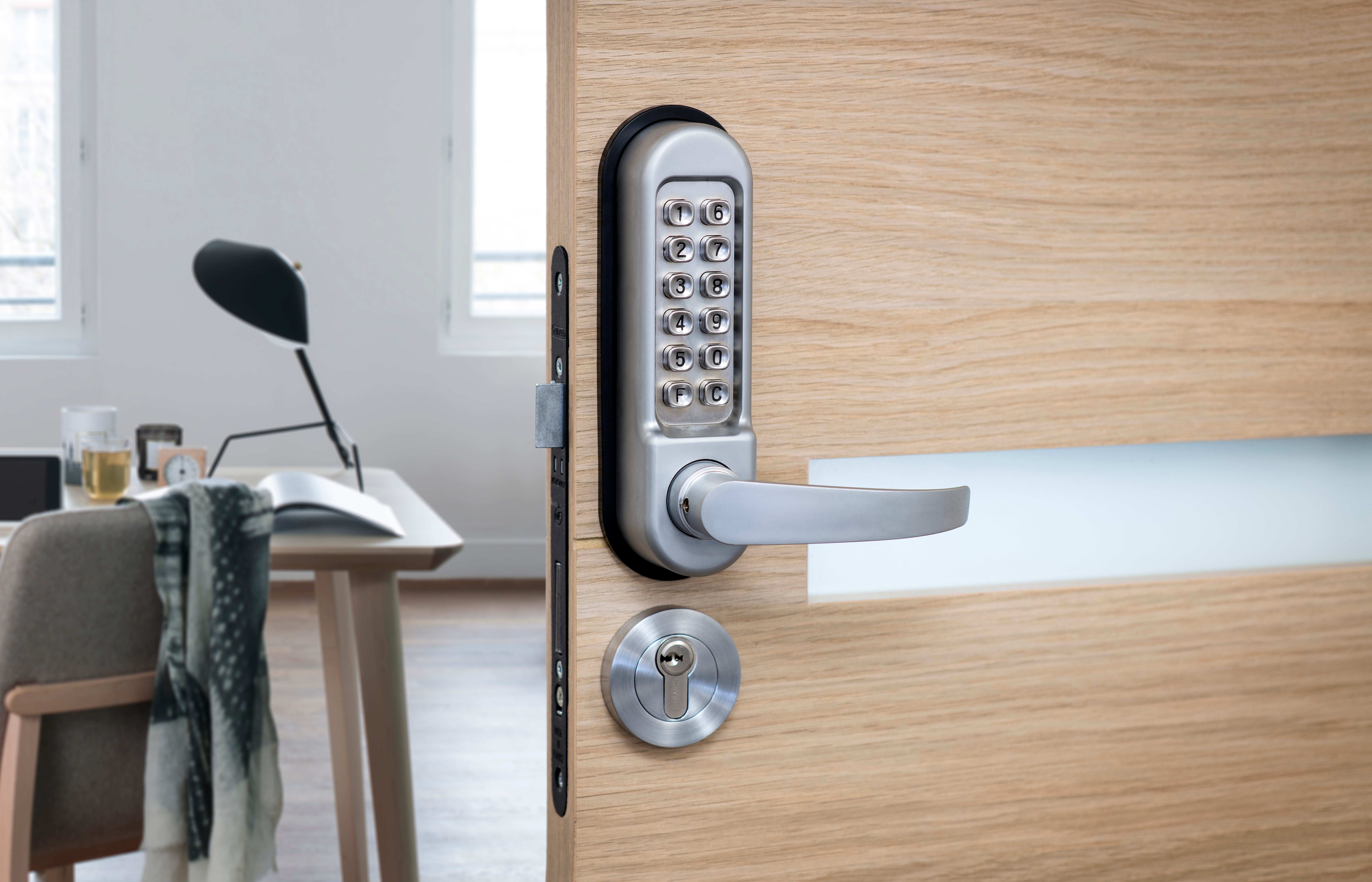 Serrure à combinaison mécanique, THIRARD avec béquille - 2