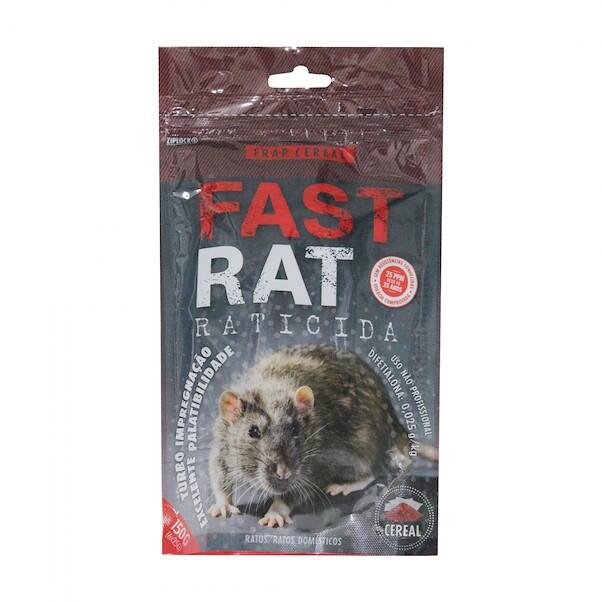 Raticida 150gr FASTRAT Cereal