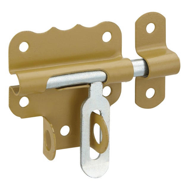 Targette THIRARD, acier zingué bronze 50 mm