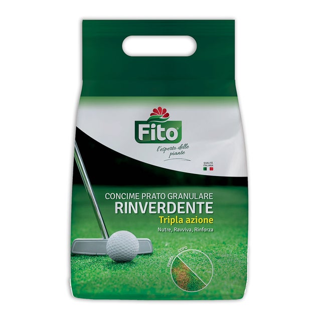 Concime granulato FITO per prato rinverdente