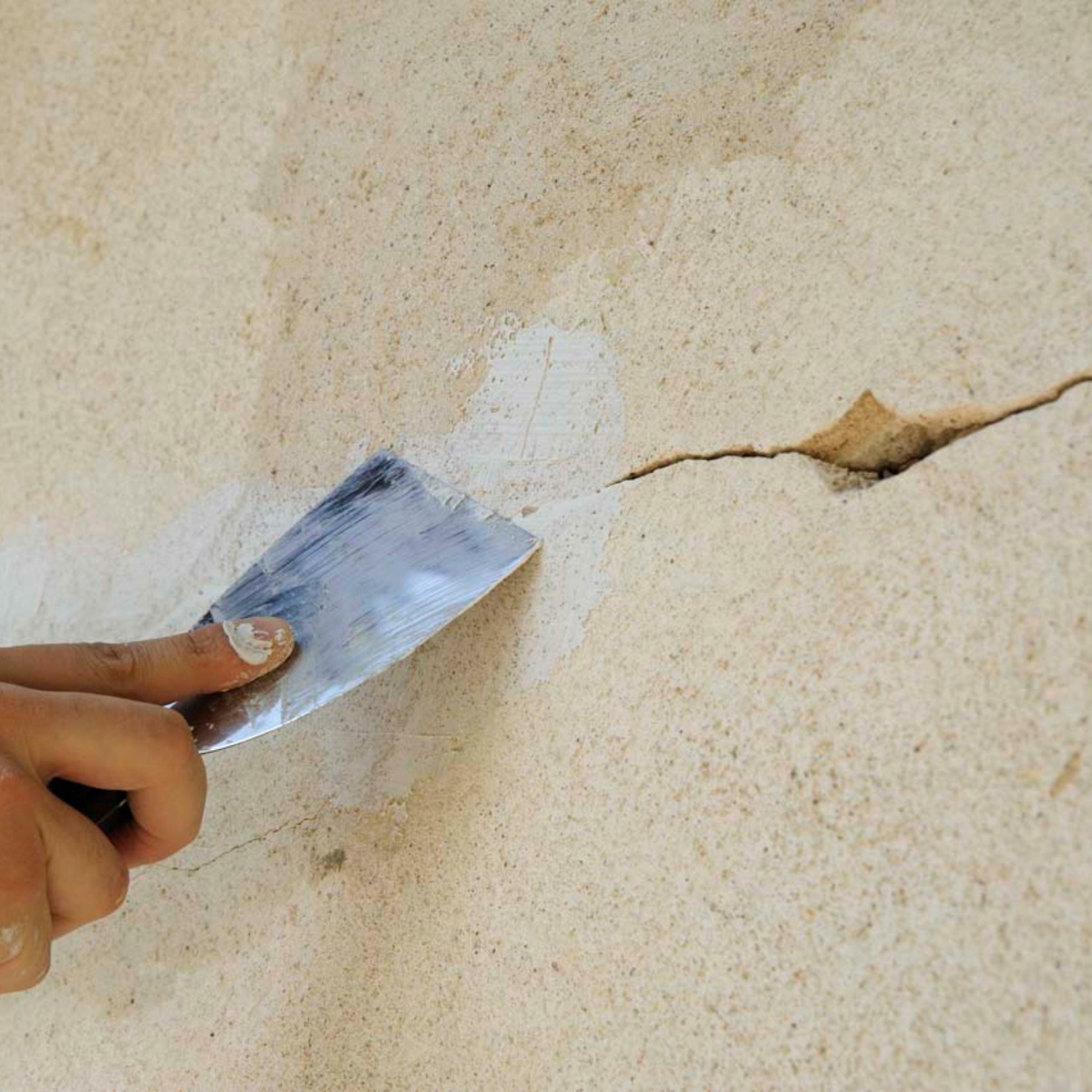 Enduit de rebouchage en pâte Façade TOUPRET blanc 1 kg - 2