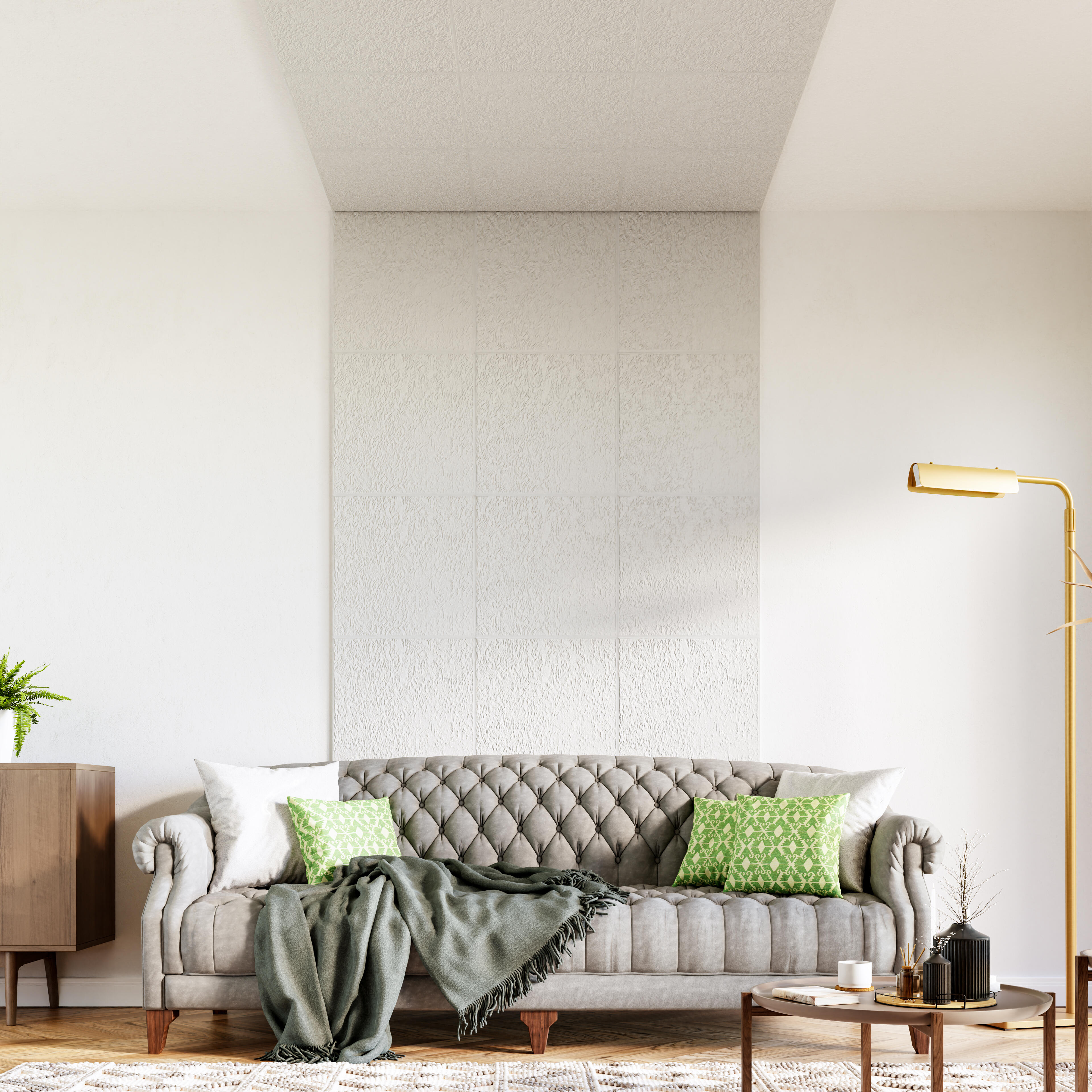 Kaseton z polistyrenu Rodos 50 x 50 cm 2m2 8 płyt DMS - 2