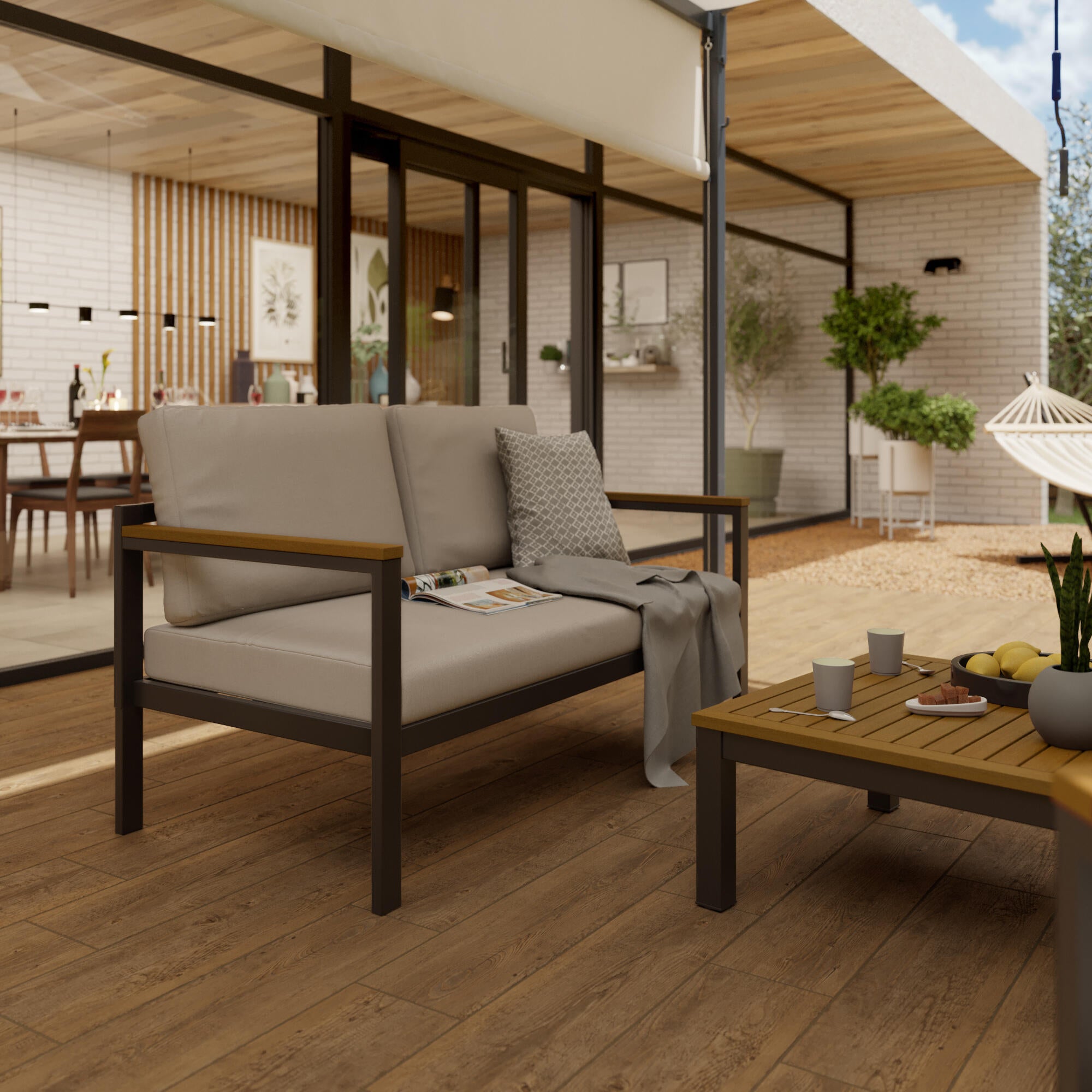 CARPA NATERIAL CASSY 400X300X280CM - 2