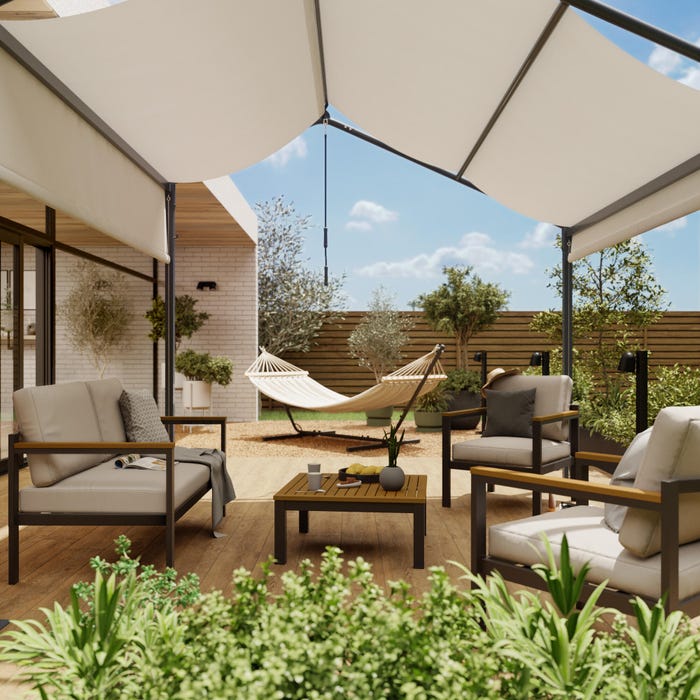 CARPA NATERIAL CASSY 400X300X280CM