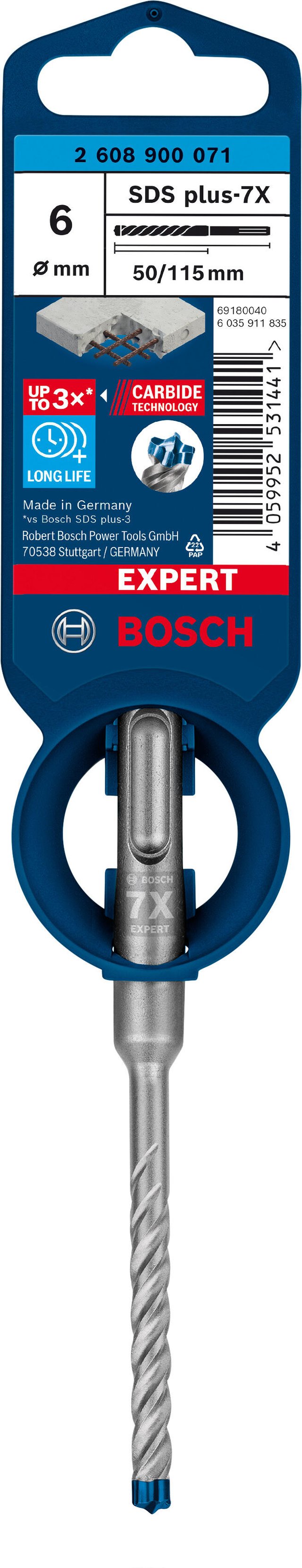 Broca para betão 6mm Bosch Expert