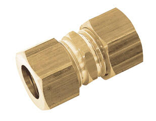 Manchon biconique laiton D.18 pour tube en cuivre - 2