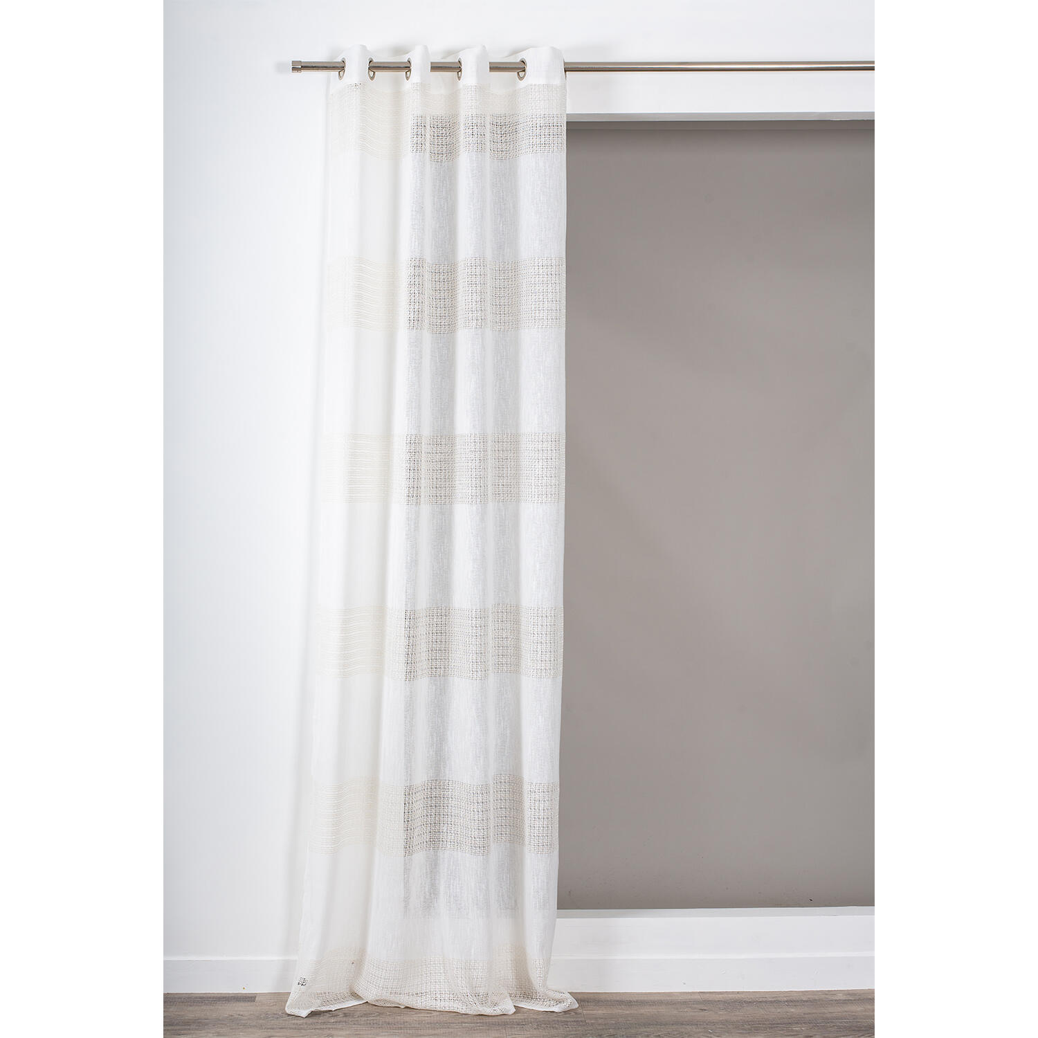 Voilage tamisant, Grace, beige H.260 x l.140 cm - 2