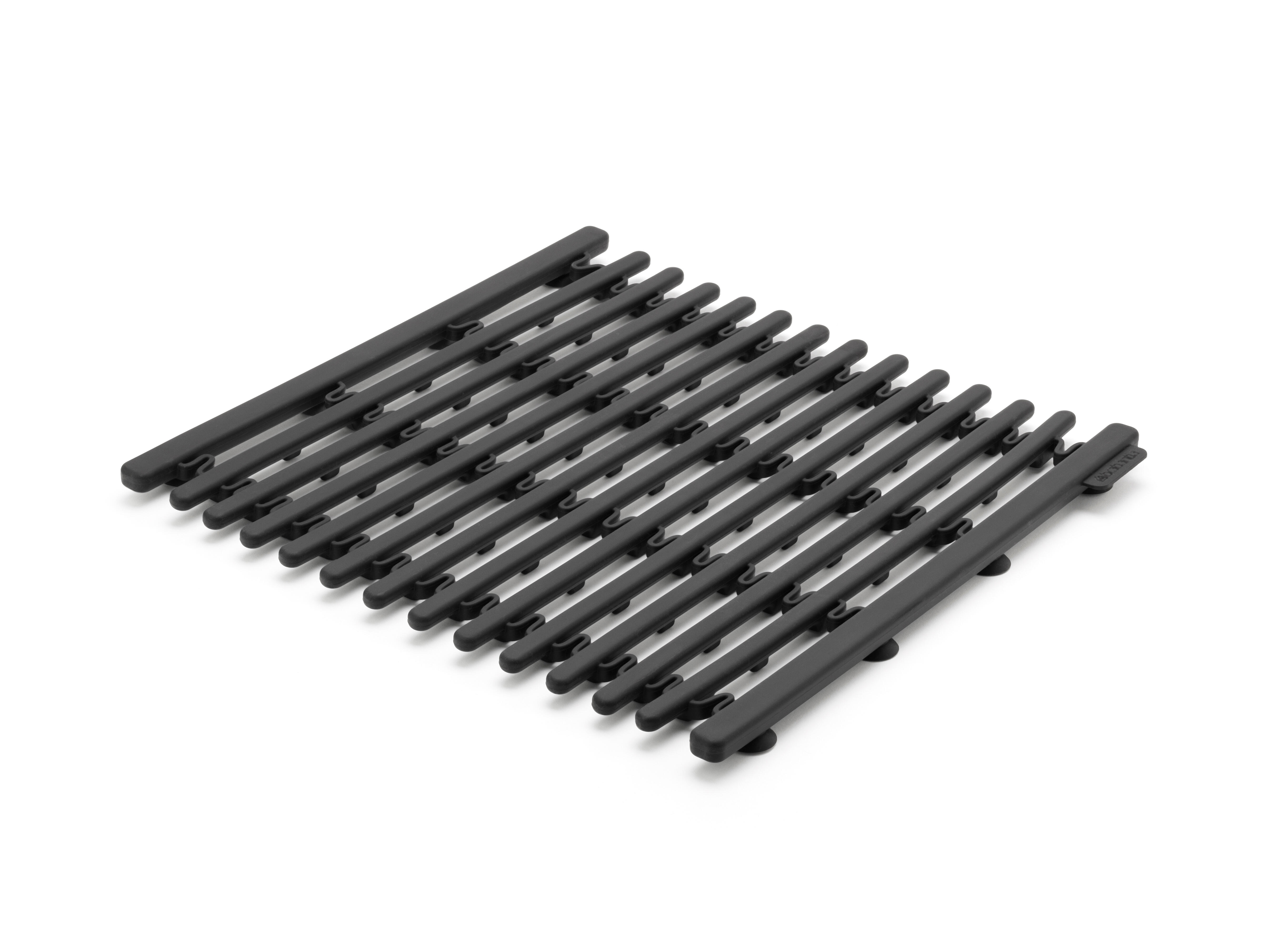 Tapete escorredor silicone Brabantia preto - 2