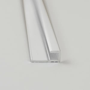 Profilé de finition droit blanc, H.210 x l1.7 cm, Décomotion, BREUER