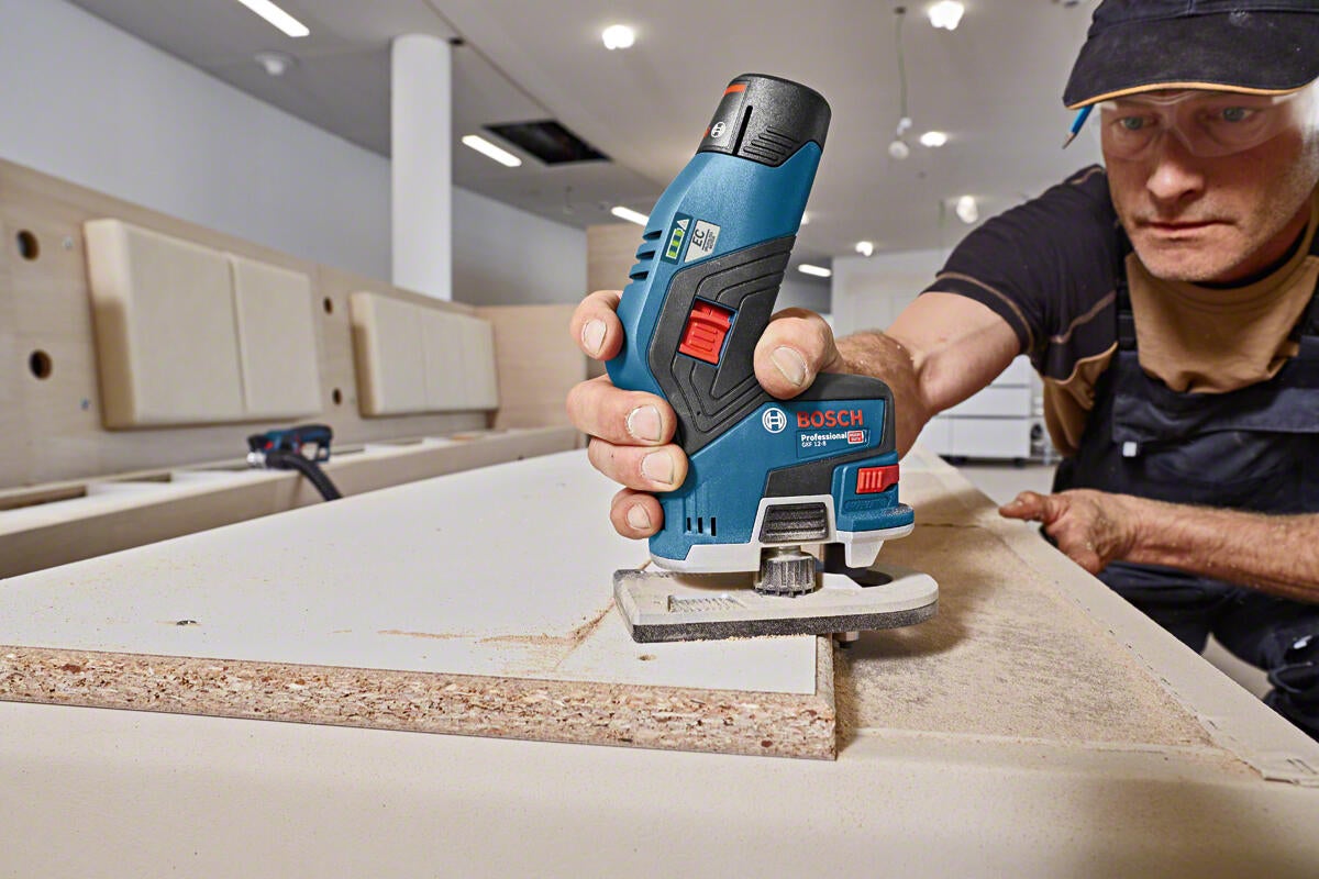Affleureuse sans fil 12 V BOSCH PROFESSIONAL GKF 12V-8, sans batterie - 4