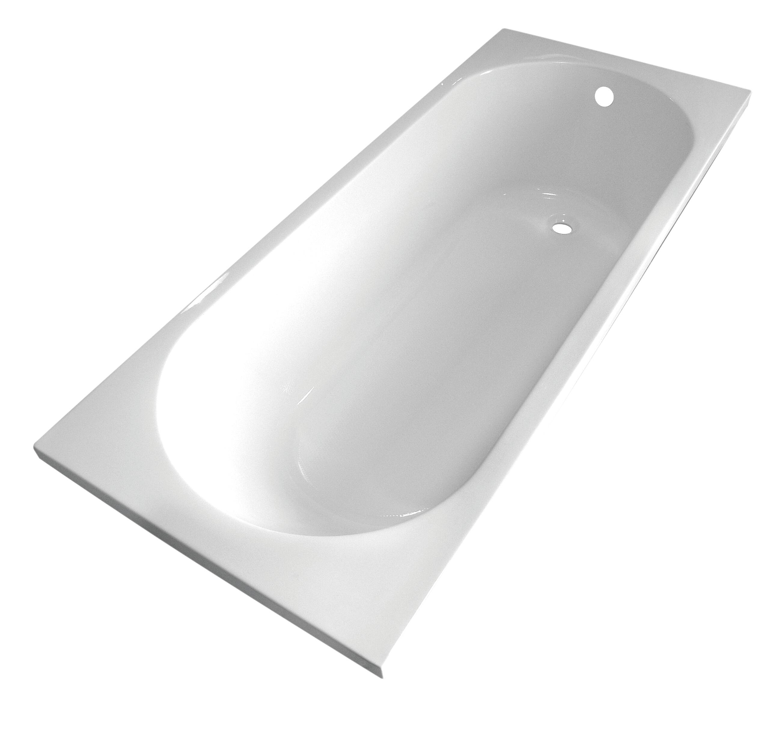 Baignoire rectangulaire blanche L.170 x l.70 cm Easy Bath - BALNEO - 10