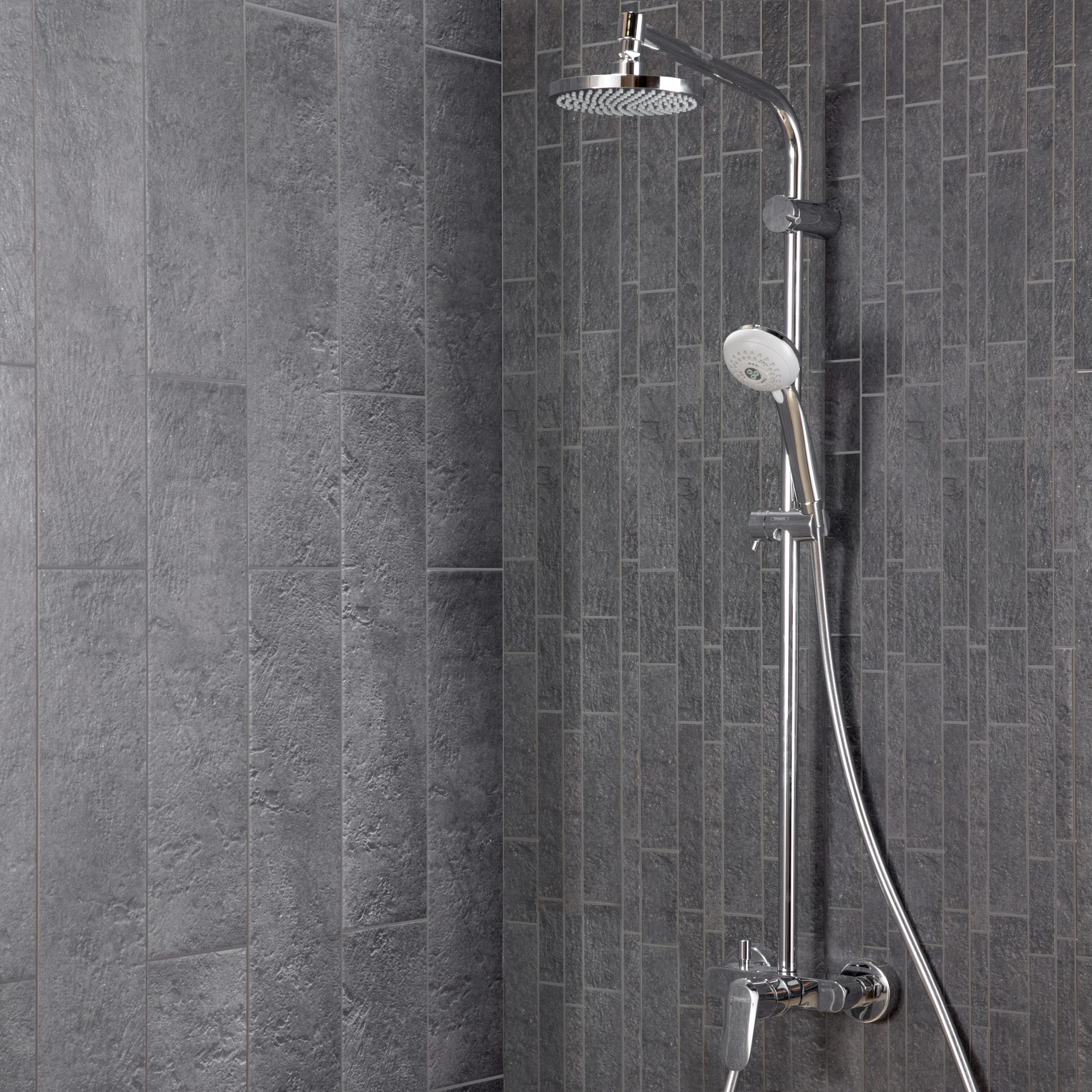 Carreau de mosaïque ECO GLAS noir anthracite MOS360-03_f Carreau de mosaïque ECO GLAS noir anthracite MOS360-03_f