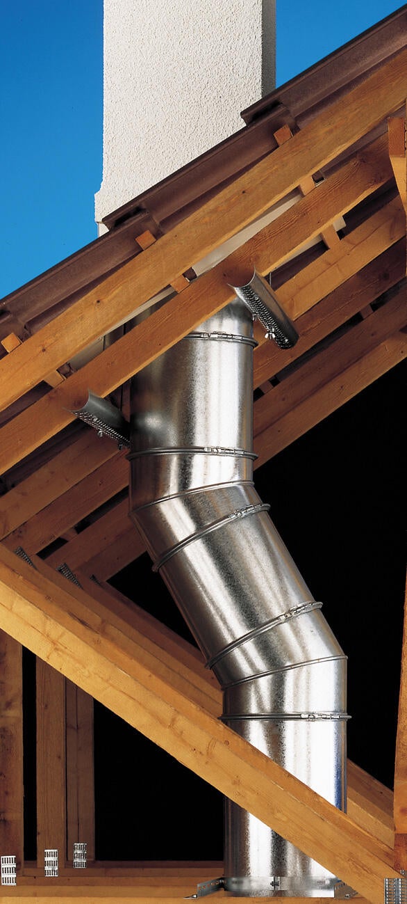 Tuyau pour conduit double paroi POUJOULAT, D230 mm 0.1 m Ep.25 mm - 2