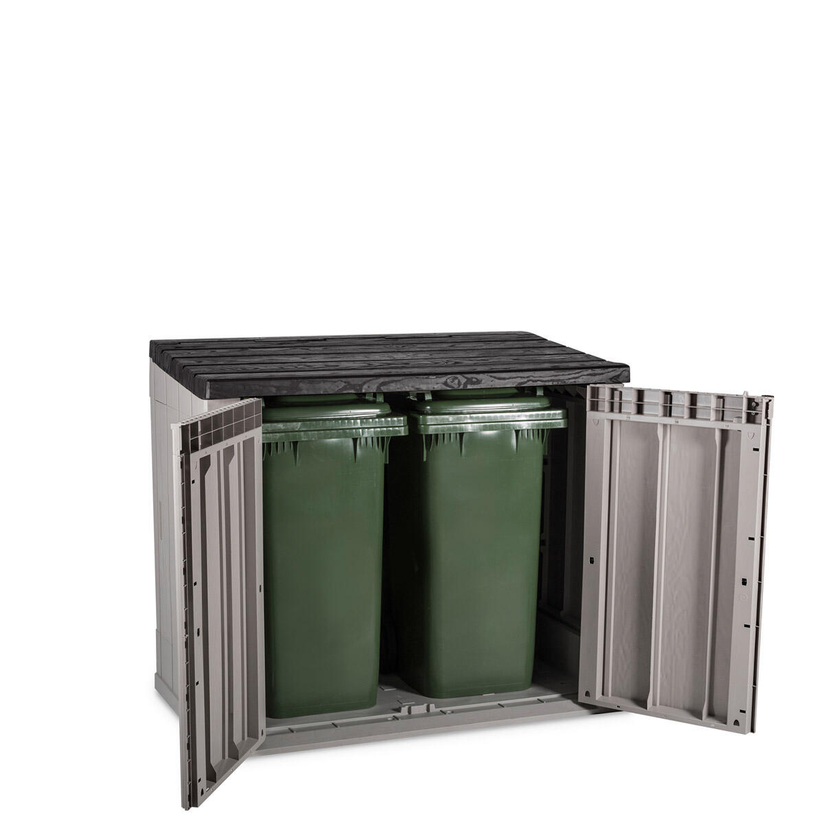 Arcón de resina para exterior TOOMAX STORA WAY 129.5 x 111 x 74.5 cm y capacidad de 842 L - 12