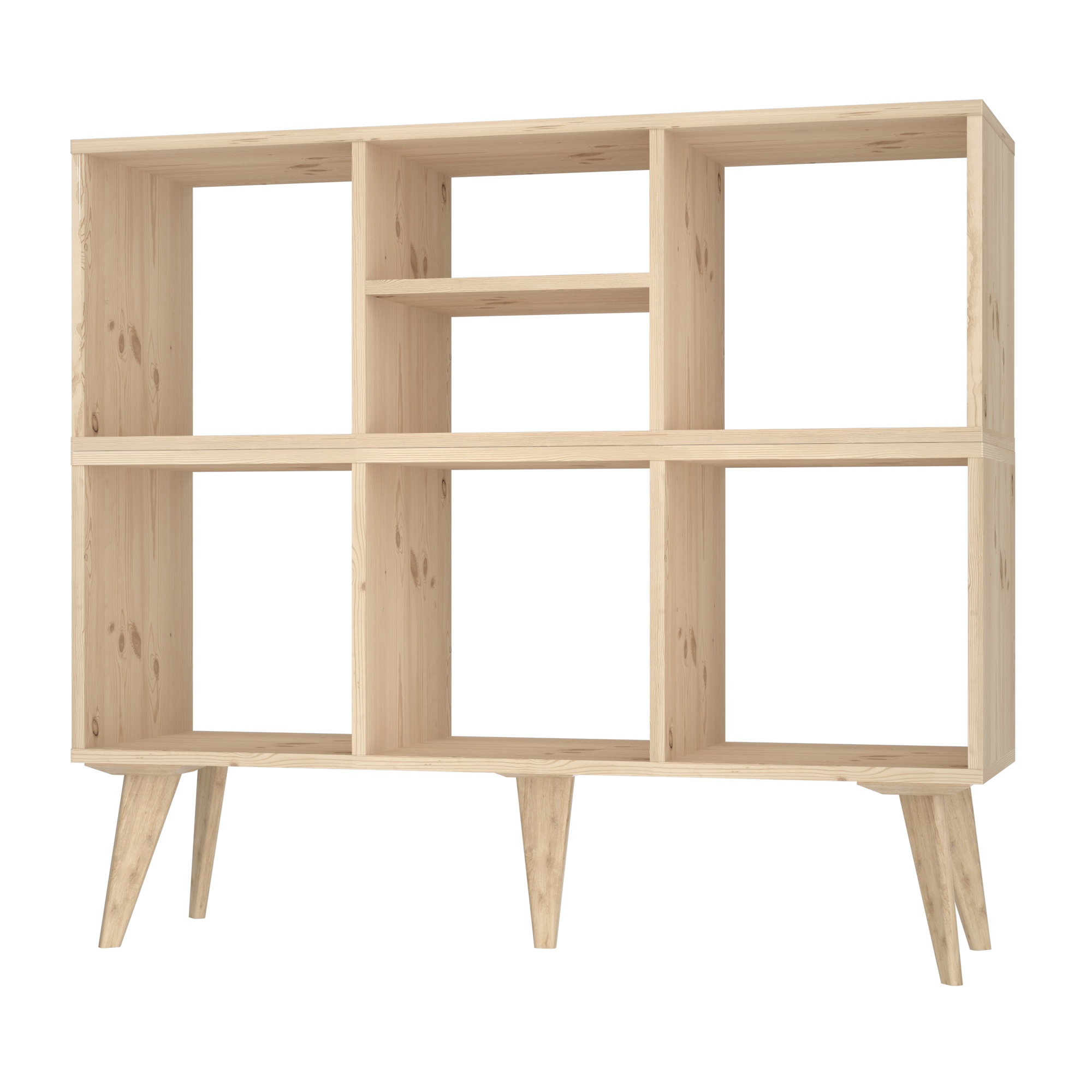 Pack 4 pés para estante SPACEO KUB 21CM NATURAL - 28