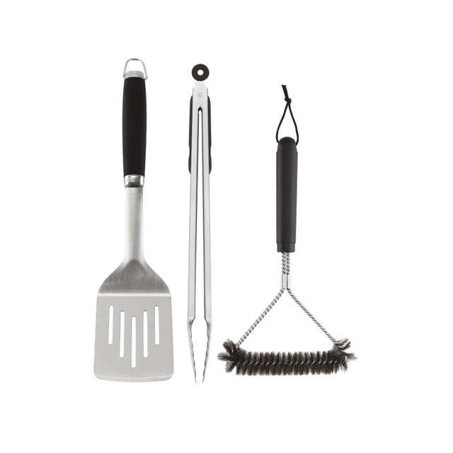 Juego de 3 accesorios NATERIAL Ergonomic de acero inoxidable