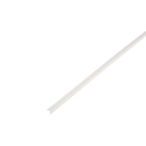 Profilé PVC D'angle 90° - 1 Mètre - Dimensions 10mm X 40mm - Pour Finition