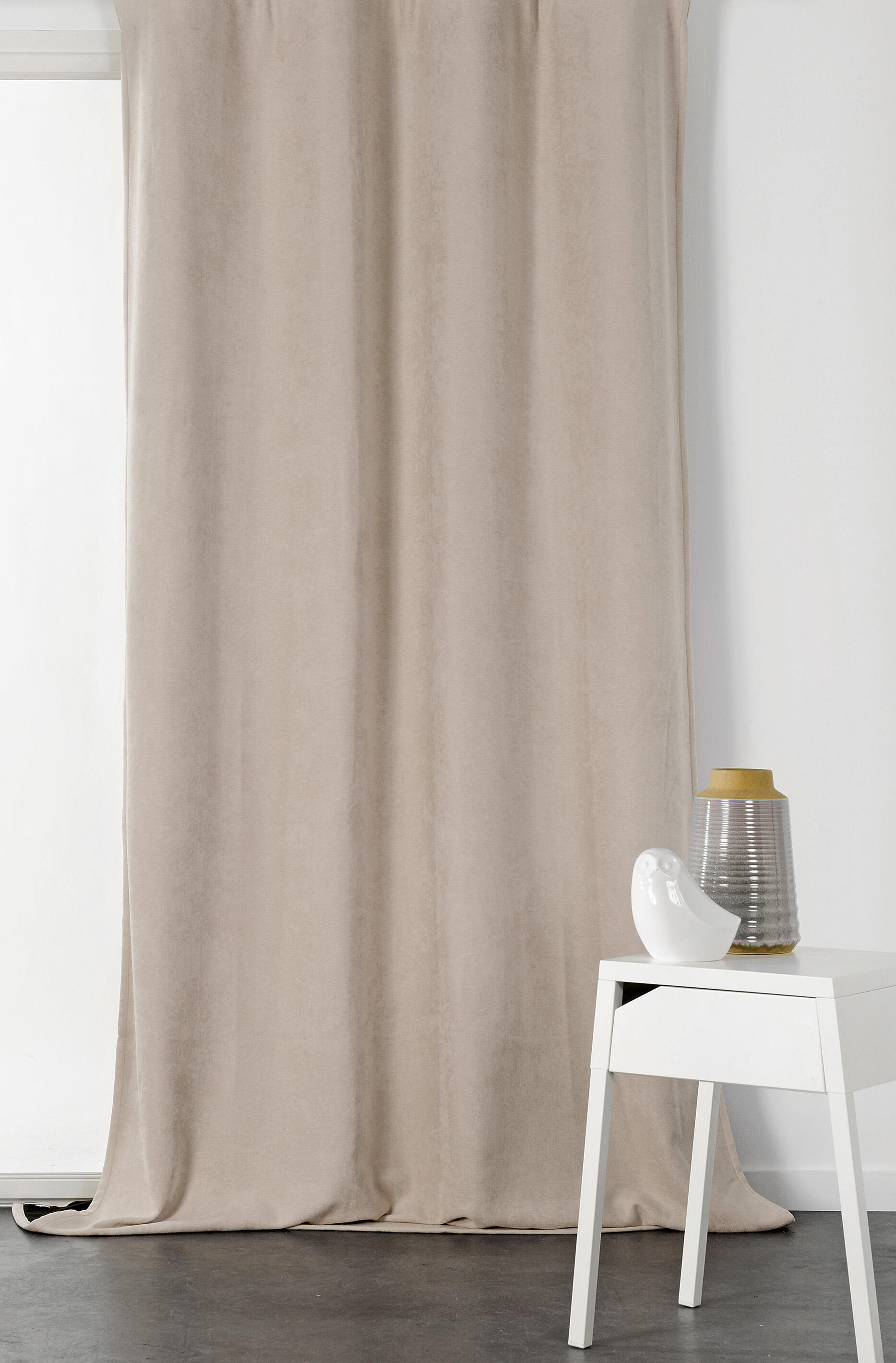 Rideau occultant thermique, Alaska, beige H.240 x l.140 cm - 3