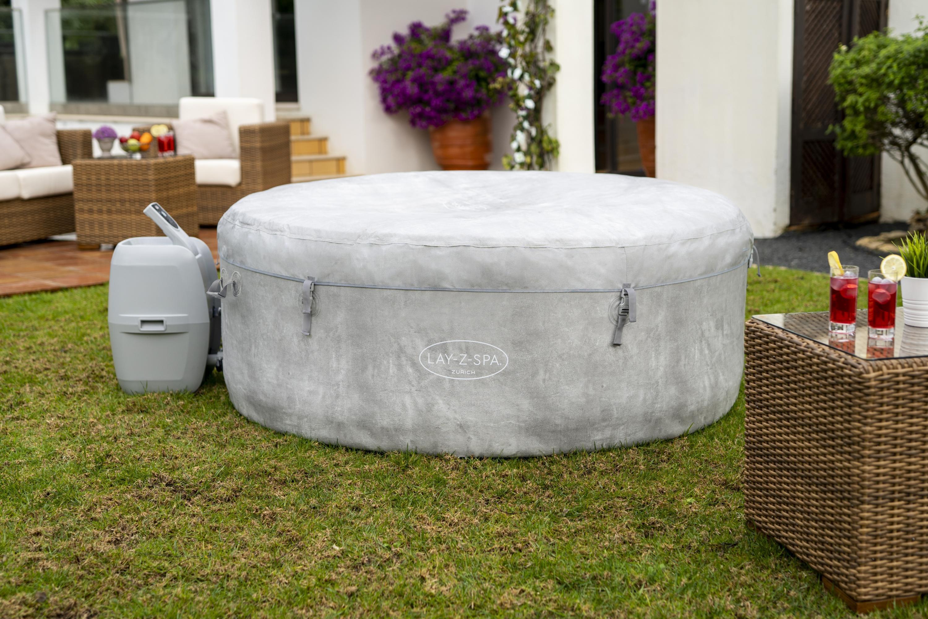 Spa gonflable ZURICH, rond 2/4 personnes - 3