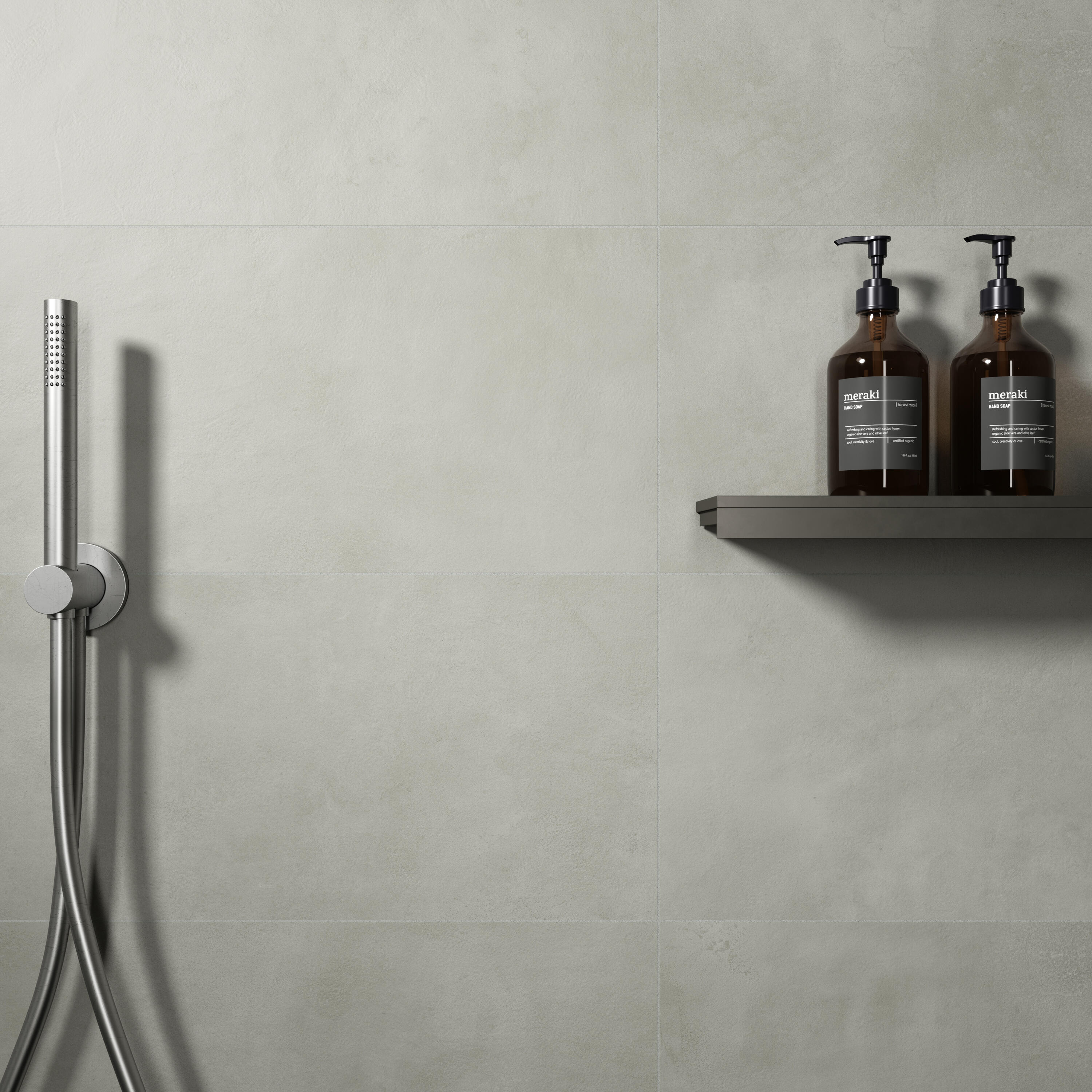 Piastrella da pavimento e rivestimento interno ed esterno in gres porcellanato 30 x 60 cm rettificato non smaltato grigio chiaro opaco Epura Perlé R10 traffico intenso (pei 4/5) Sp. 8.5 mm 1.08 mq - 2