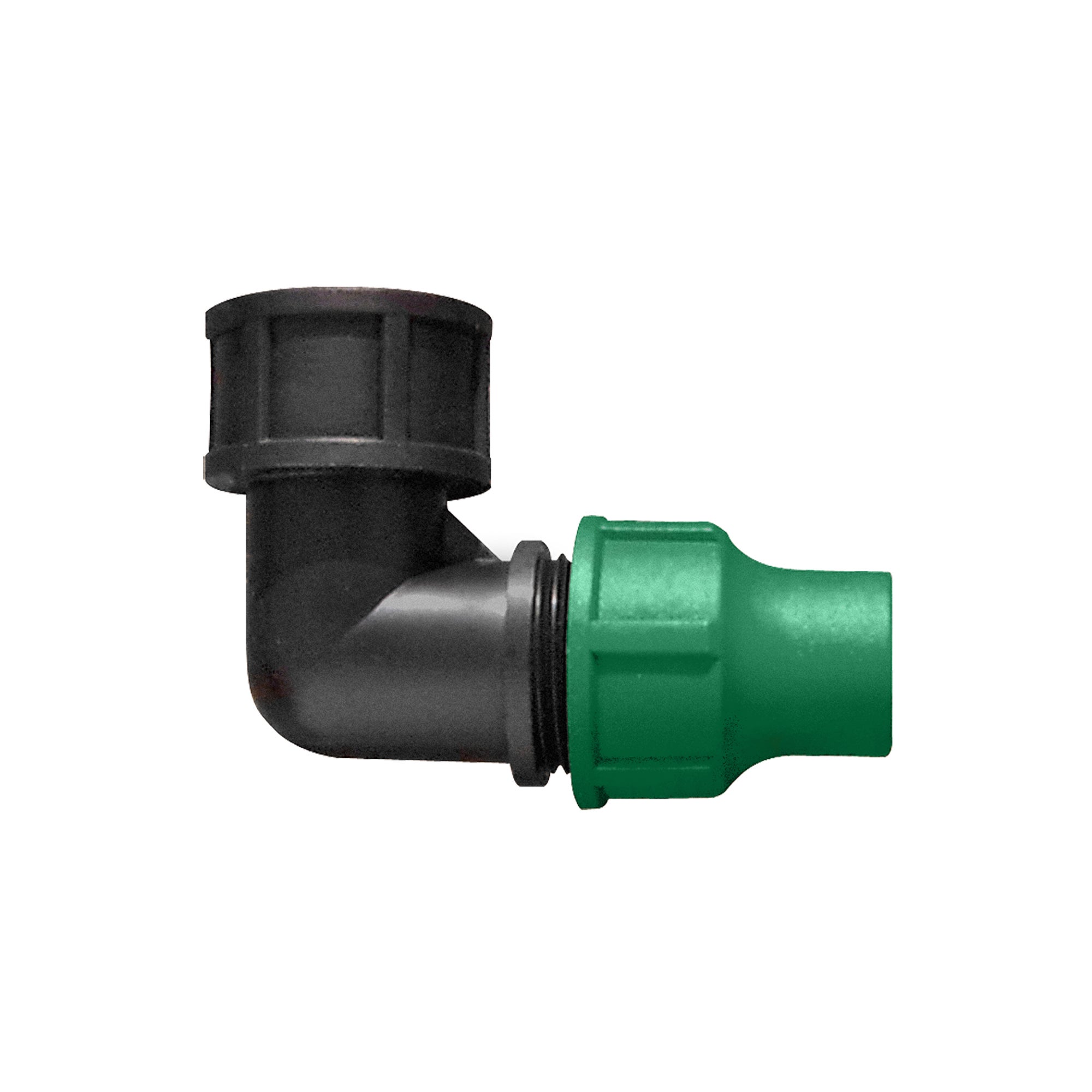 Conector en codo para riego jardibric 16mm en bolsa de 1 unidades