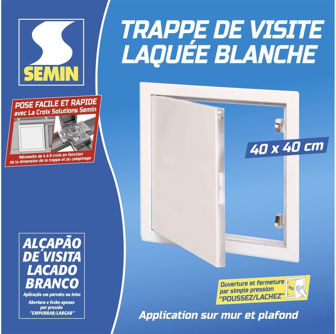 Trappe de visite blanche laquée SEMIN, 40 x 40 cm - 3