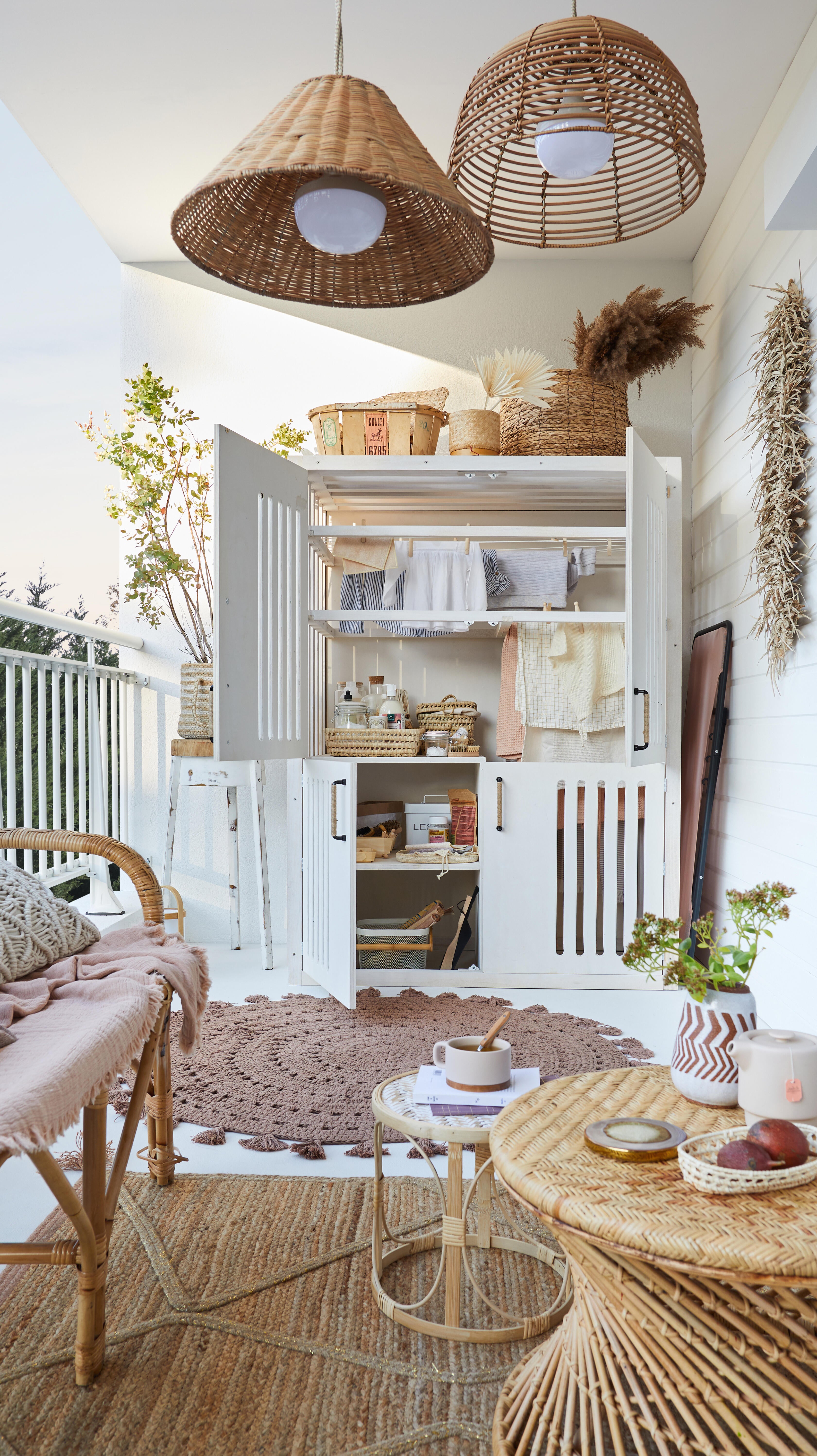 Lampadario LED design CALOBRA 20 BATTERY HANG marrone, luce calda 900 lumen, NEWGARDEN, IP54 - 9