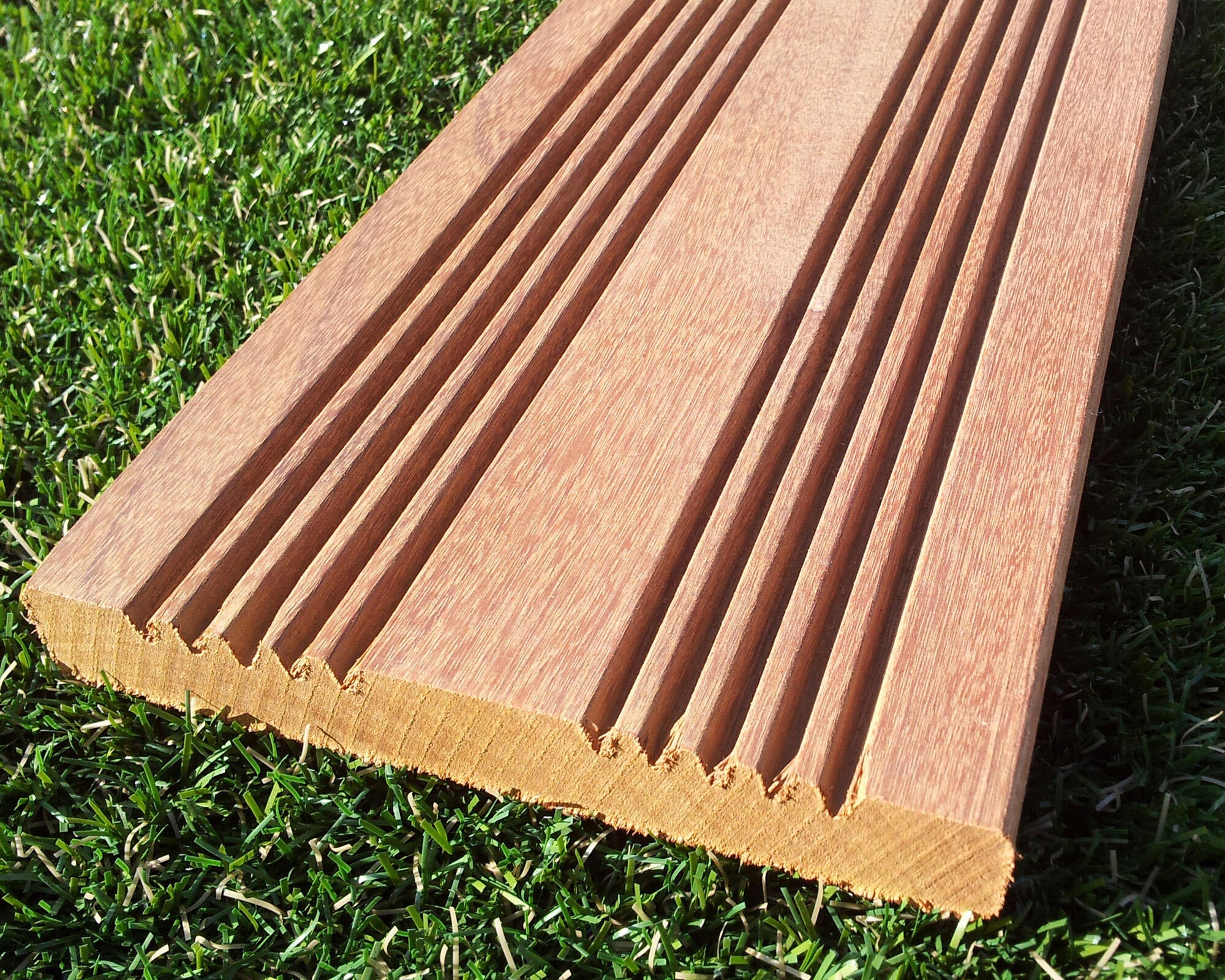 Lame de terrasse bois Cumaru, L.275 x l.14.5 cm x Ep.21 mm - 3