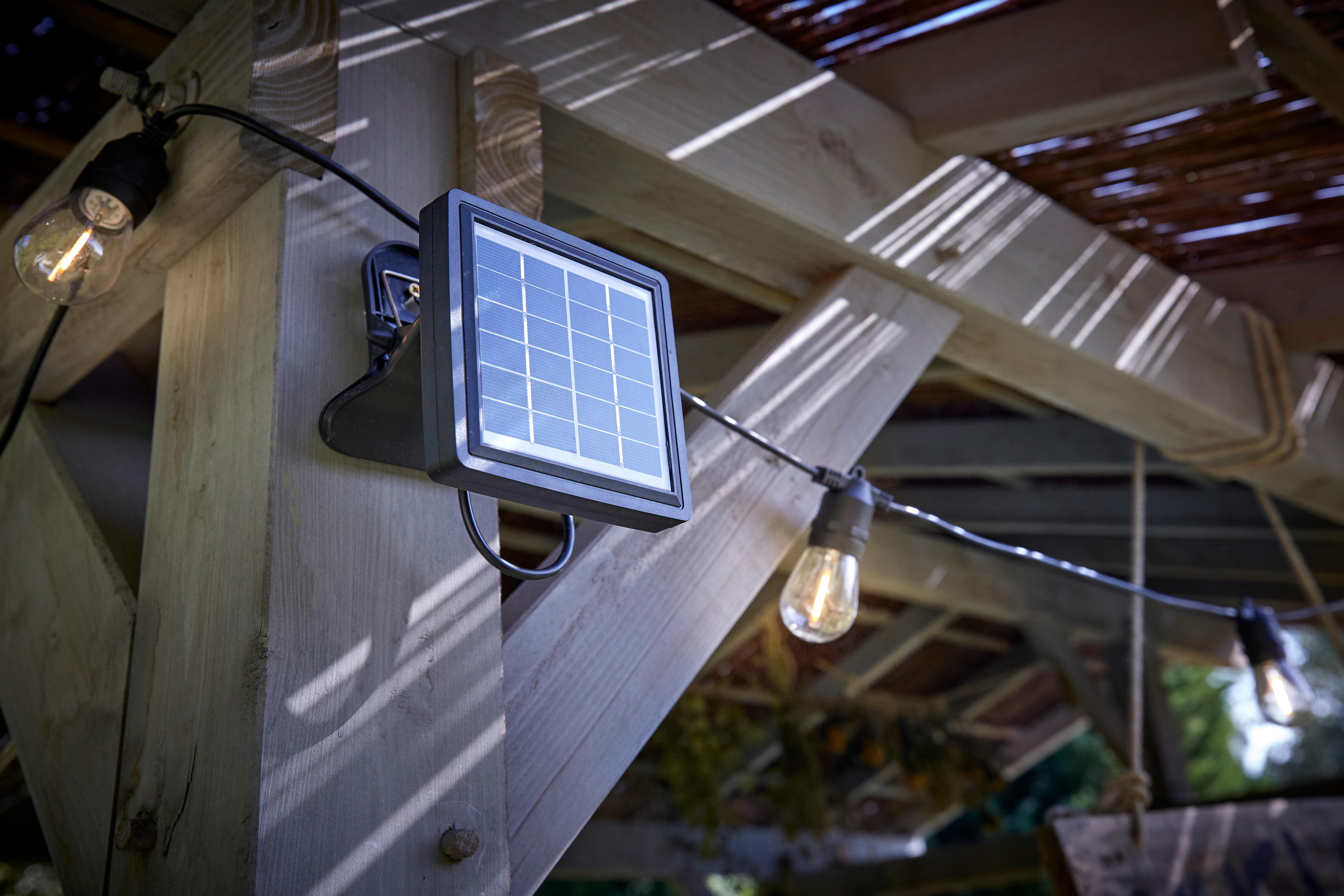 Guirlande solaire et rechargeable USB 10 ampoules 200 lumens Riogrande - 8