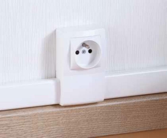 Lot de 5 prises avec terre saillie complet Alréa, SCHNEIDER ELECTRIC, blanc - 5