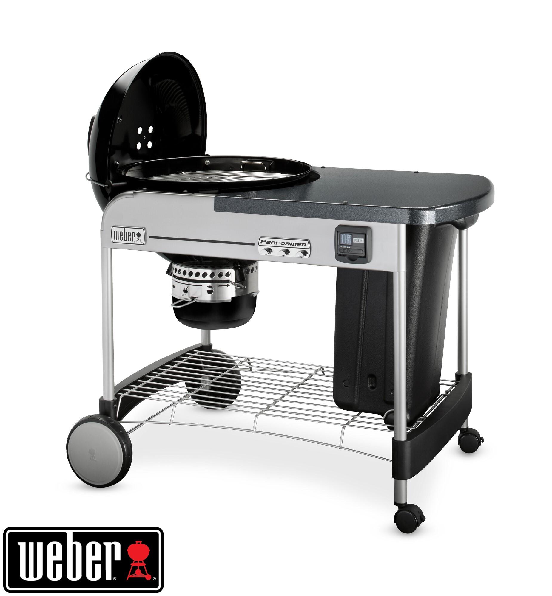 Barbacoa weber performer 57 gbs para carbón y leña recomendado para 10 personas