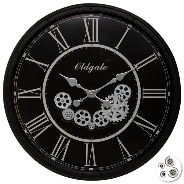 Horloge Loann ATMOSPHERA noir Diam.76.5 cm