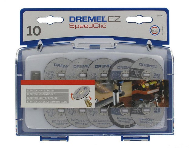 10 discos de corte metal Dremel
