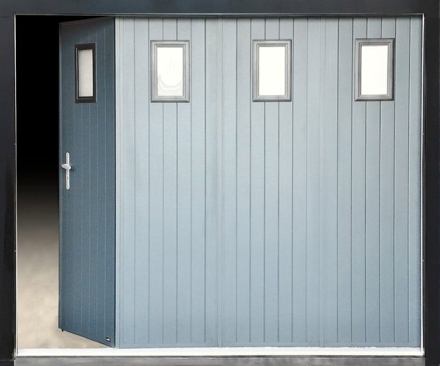 Porte de garage coulissante aluminium motorisee au meilleur prix