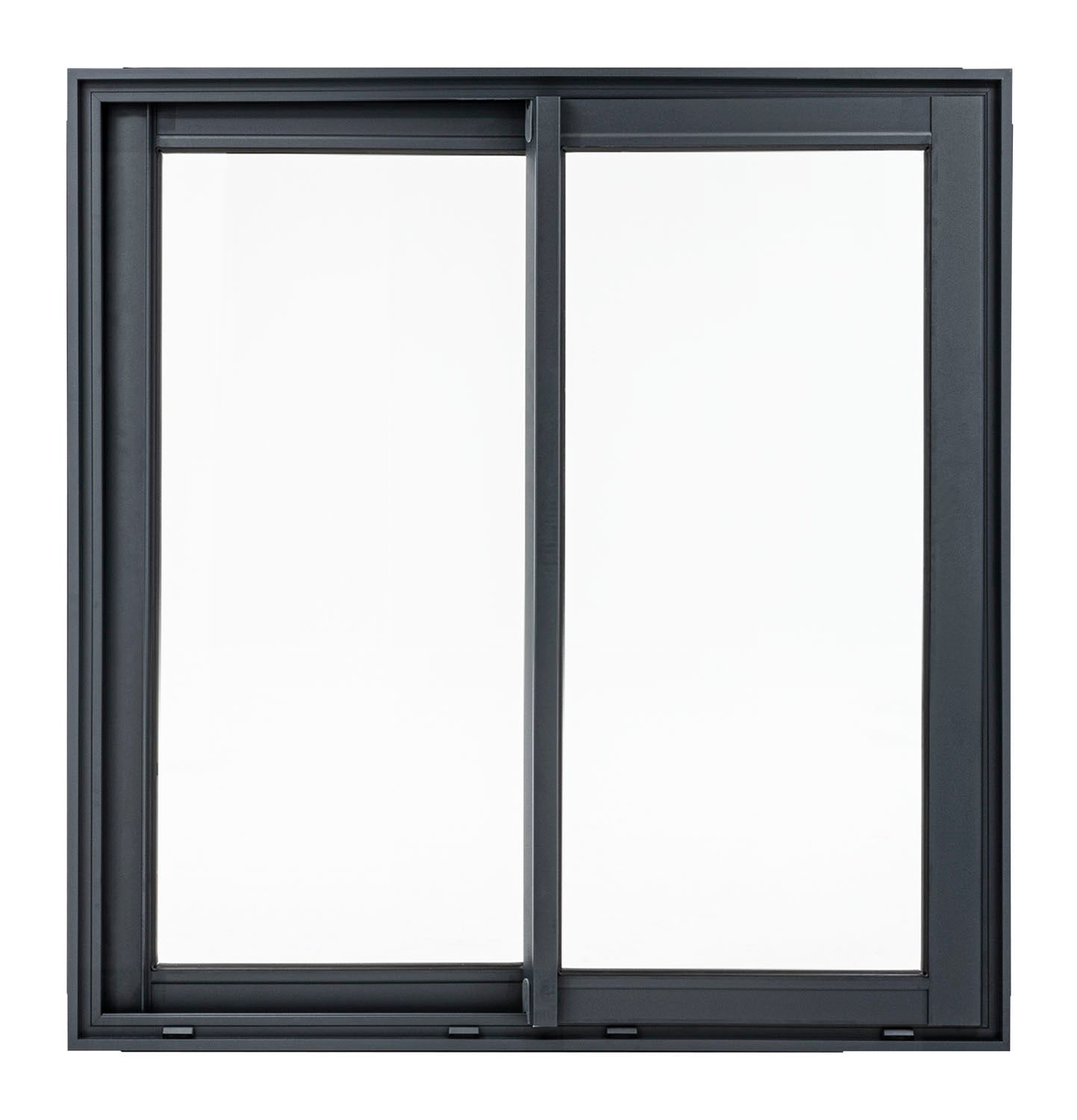 Fenêtre coulissante alu Essentiel H.125xl.120cm gris anthracite - 5