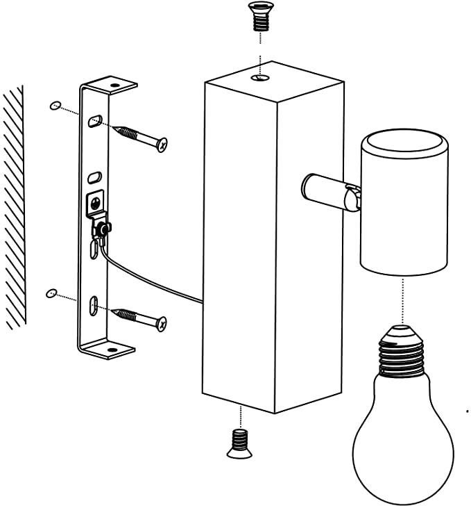 Spot Townshend, bois, E27, EGLO - 6