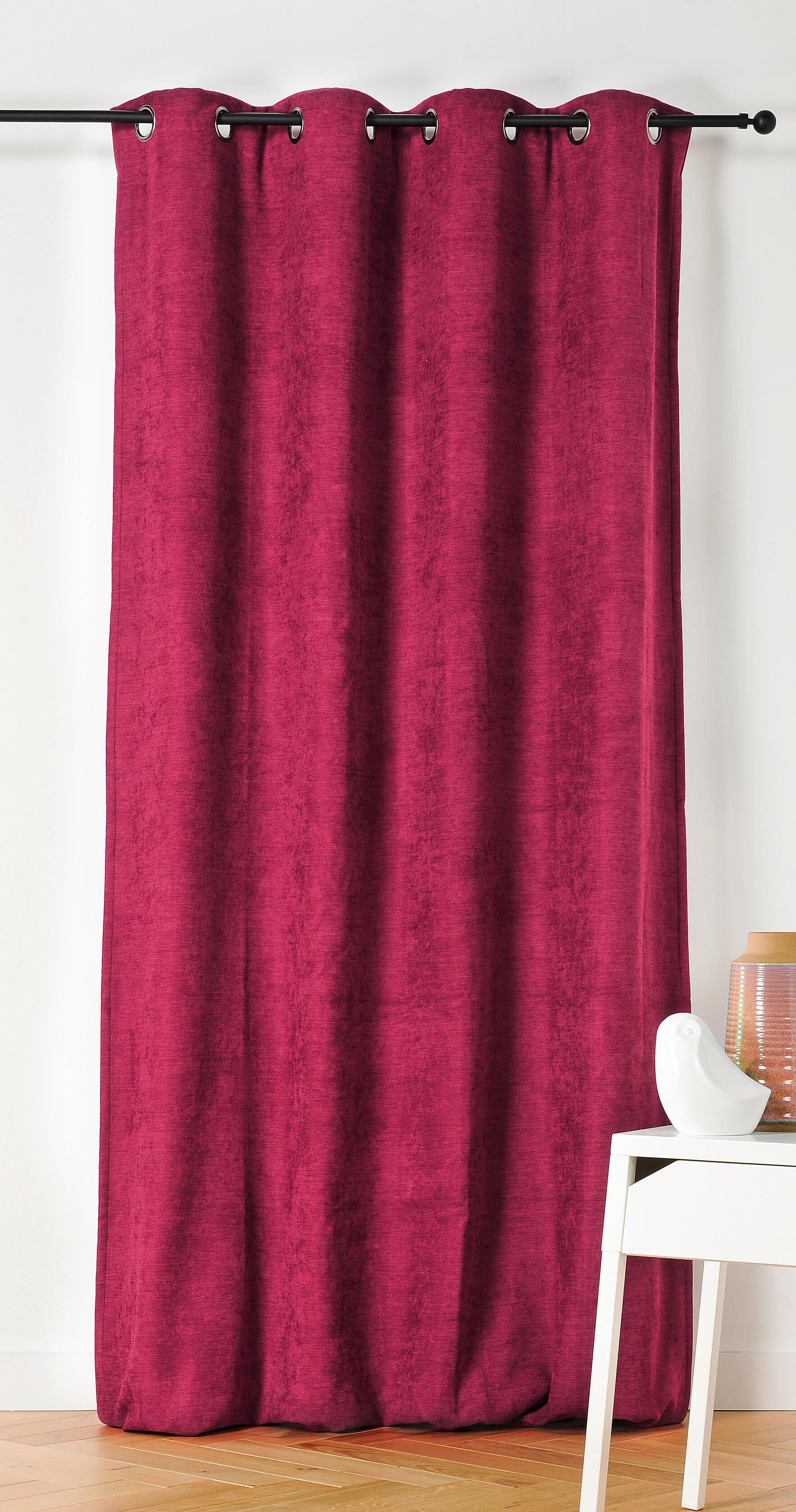 Rideau occultant thermique, Alaska, violet H.260 x l.140 cm - 2