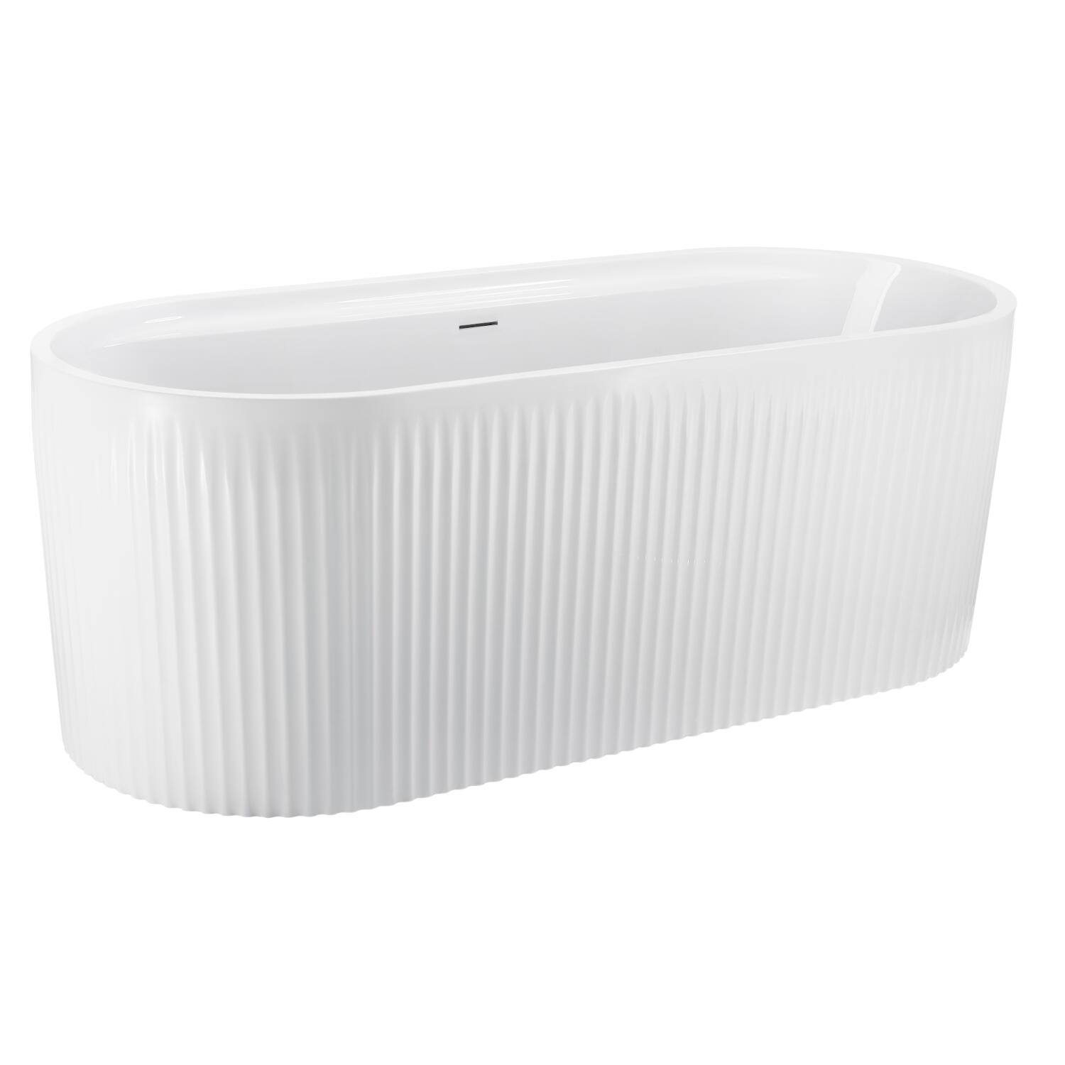 Baignoire îlot l.75 x L.170 cm blanc Sillage, LG INDUSTRIES - 8