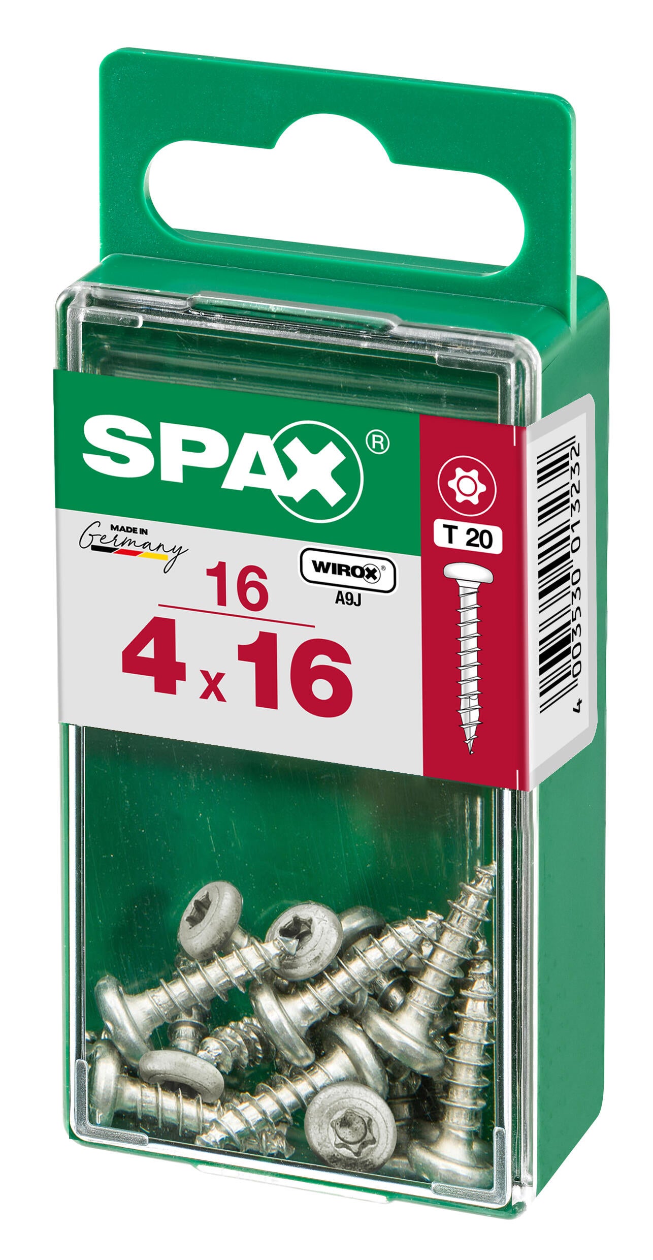 16 vis acier tête ronde t-star+ SPAX, Ø4 x L.16 mm - 3