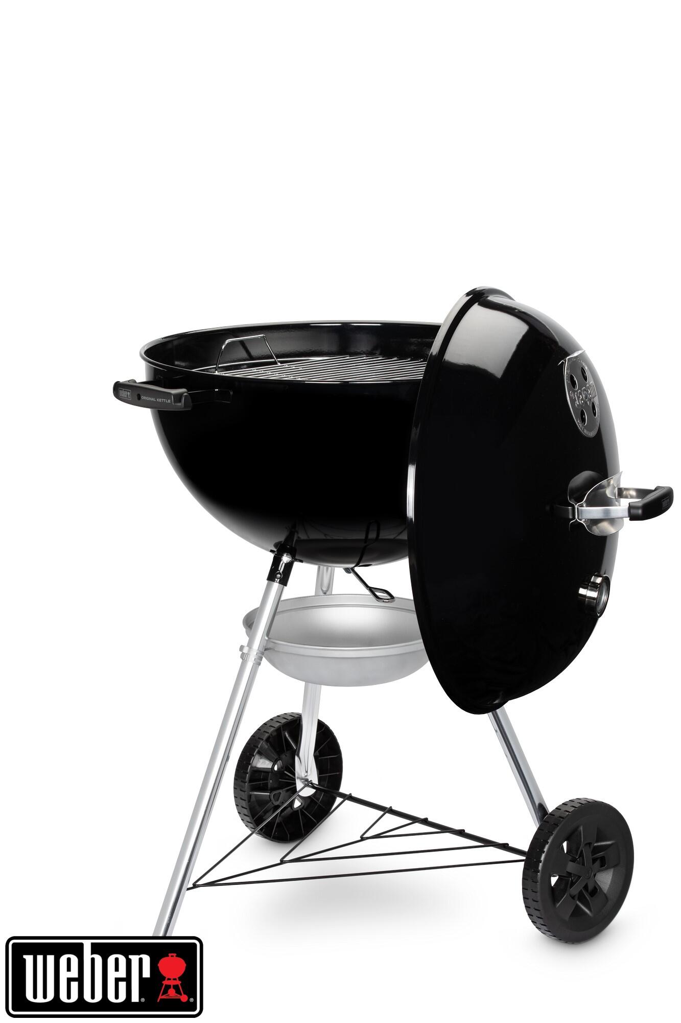 Barbecue au charbon de bois WEBER Original kettle E-5710, noir - 2
