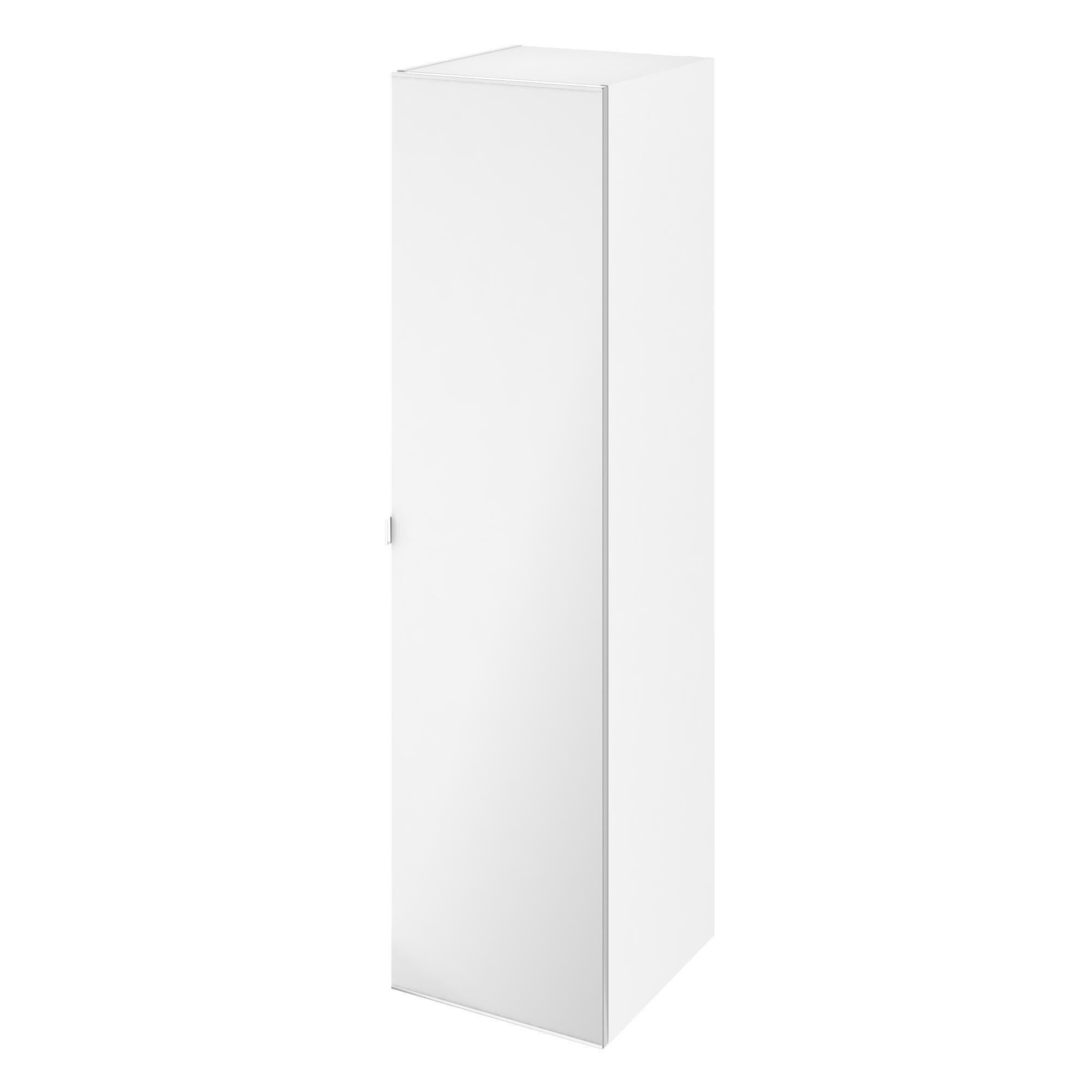 Puerta mueble baño gris 45x173cm 1 ud