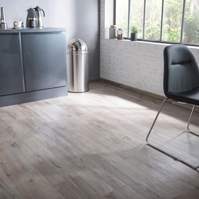 Carrelage mur / sol effet bois brun clair Heritage l.20 x L.80 cm ARIANA