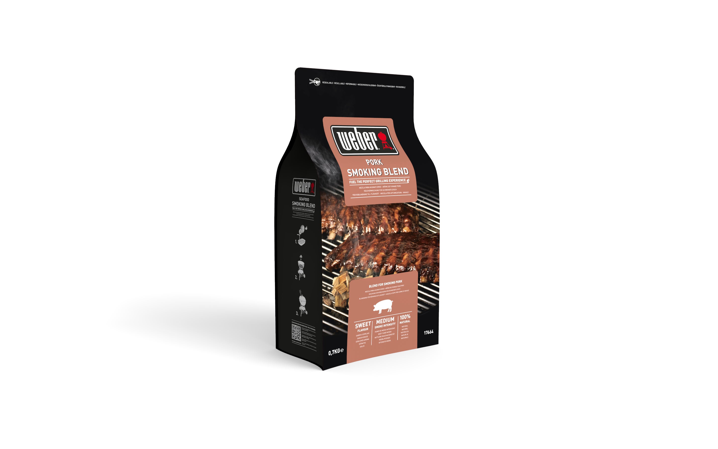 Astillas de ahumar para cerdo WEBER 700 gr - 2