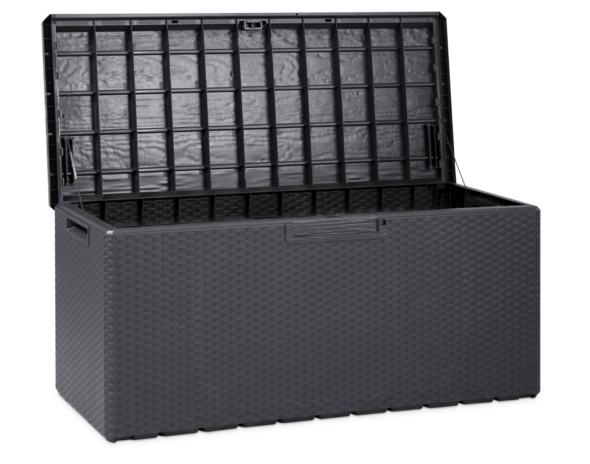 Arcón de resina para exterior toomax portofino 123.7 cm y capacidad de 340 l